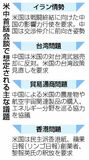 台湾への武器売却協議