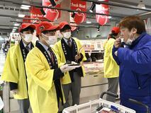 宇都宮白楊高生 とちぎ和牛ＰＲ