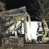 宇都宮の小屋で火災