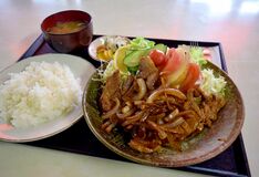 【グルメ探訪】味、ボリューム“ＯＫ牧場”　ガッツスペシャル定食　大益（栃木）