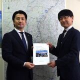 国道４号４車線化で撤去予定、歩道橋の再設置を要望　矢板市長が宇都宮国道事務所に