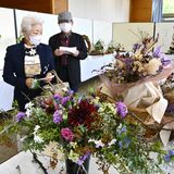 春夏秋冬を多彩に表現　フラワーデザイン60点展示　21日まで那須塩原・那須野が原公園