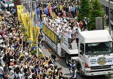 「優勝したら10万人パレードね」　CS決勝控え福田知事　ブレックスとの“合言葉”明かす　５月31日実施で調整