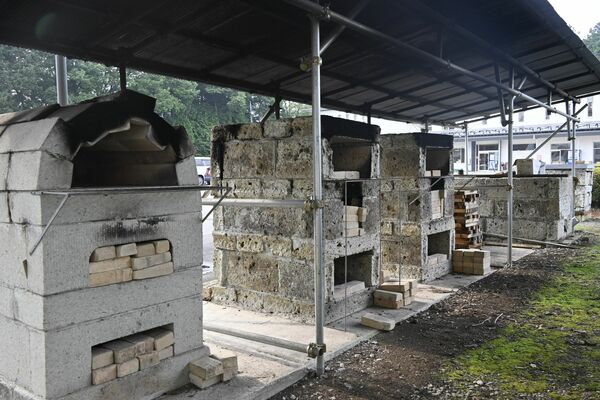 地域でつないできたピザ焼きの石窯