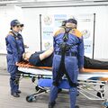 「パワーアシストスーツ」効果を検証　災害現場導入目指し小山市消防本部　総務省事業で来年3月まで