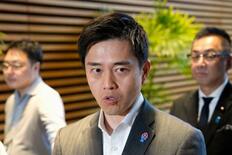 首相と維新代表が官邸で会談