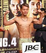 堤、高見ら６選手が前日計量パス