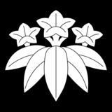笹竜胆（ささりんどう）〈植物紋　竜胆〉