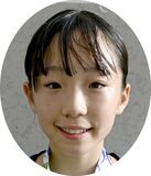 萩原（七井）３位表彰台　陸上女子１５００