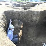 野木・新城遺跡で縄文前期のトンネル状遺構など発見　栃木県内初、アナグマ狩猟のためか　24日に現地説明会