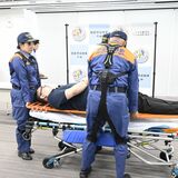 「パワーアシストスーツ」効果を検証 災害現場導入目指し小山市消防本部 総務省事業で来年3月まで