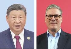 英首相、中国主席と会談