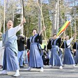 日光二荒山神社で新春の伝統「武射祭」　１年の無病息災など矢に願い込め