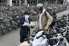 自転車盗が急増