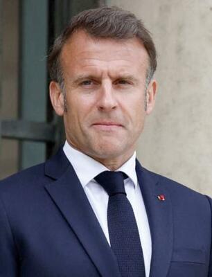 フランスのマクロン大統領（ロイター＝共同）
