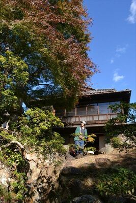 特別公開された新藤氏庭園