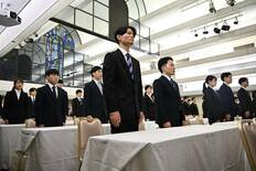 ９２人、気持ち新たに