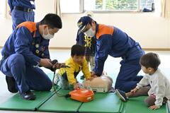 安全を守る仕事 お父さん「素敵」