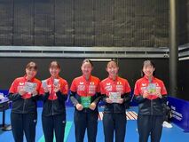 世界卓球選手権ファイナルズがロンドンで開幕！