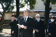 【夕刊】大田原高校で追悼式