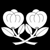 違い茶の実(ちがいちゃのみ) 〈植物紋 茶の実〉