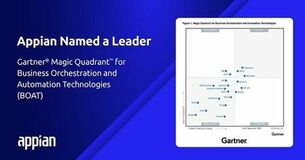 Gartner(R)のBusiness Orchestration and Automation Technologies (BOAT)分野における初版Magic Quadrant(TM)において、Appianがリーダーとして評価
