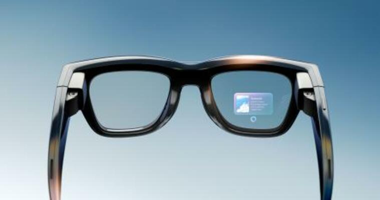 　米メタが発表したＡＩを搭載した新型スマートグラス「メタ・レイバン・ディスプレー」（メタ提供・共同）