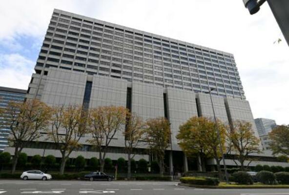 東京地裁=19日午後、東京・霞が関
