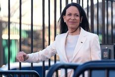 トランプ大統領とマチャド氏会談