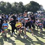 おやま春マラソン、1600人駆け抜ける　桜や景色楽しみながら快走