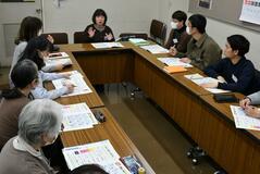 声かけ合える関係に