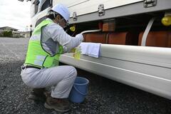 不正軽油撲滅へ 抜き取り調査