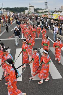 ４年ぶり大田原与一まつり