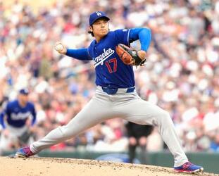 大リーグ、大谷は８勝目と適時打