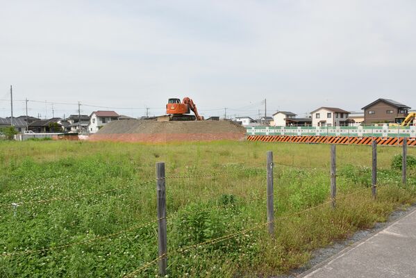当初の建設予定地だった旧下都賀総合病院跡地
