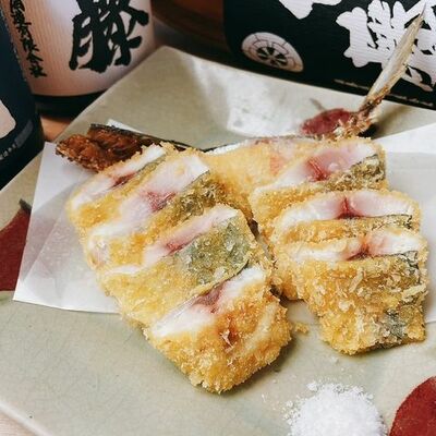 数量限定の「半生アジフライ」