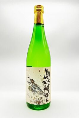 荒川颼氏とのコラボ日本酒「山水共里　純米吟醸」