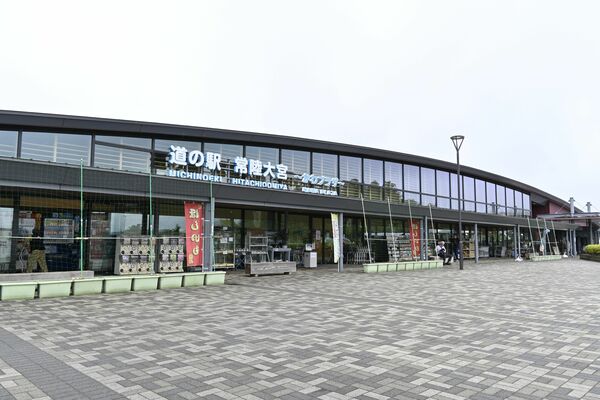 道の駅常陸大宮~かわプラザ~の外観