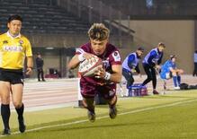 山田章仁、通算トライで最多タイ