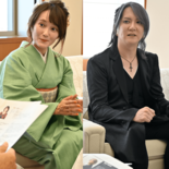 アーティスト・歯科医師の高谷さんと、フリーアナウンサーの角田さんがとち…
