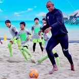 ビーチサッカー熱戦展開　那須ガーデンアウトレットでU10大会　スペシャ…