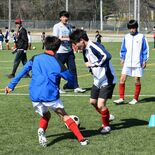 部活動地域移行へ準備　那須塩原でサッカー練習会　小中学生48人参加