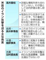 対米配慮にじむ政権