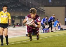 山田章仁、通算トライで最多タイ