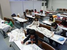 スクラップ学ぶ／宇都宮市清原東小