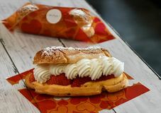 【推しの逸品】季節と共に素材も変化　エクレア　ルナール洋菓子店（高根沢）