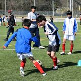 部活動地域移行へ準備　那須塩原でサッカー練習会　小中学生48人参加