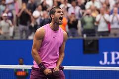 全米テニス、アルカラスが優勝