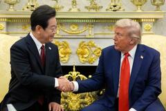 【米韓首脳会談】意気投合演出、懸案先送り