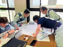 被害情報を地図で共有